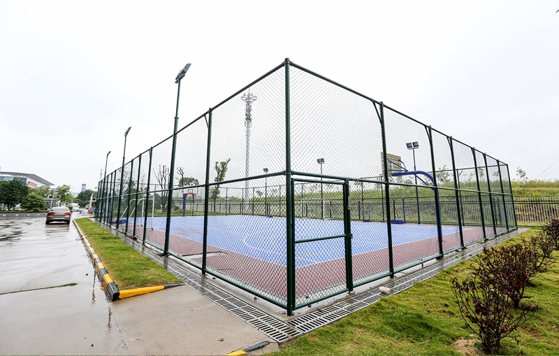 懸浮拼接地板籃球場