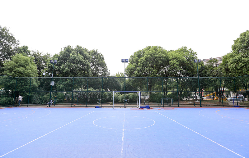 懸浮拼接地板籃球場