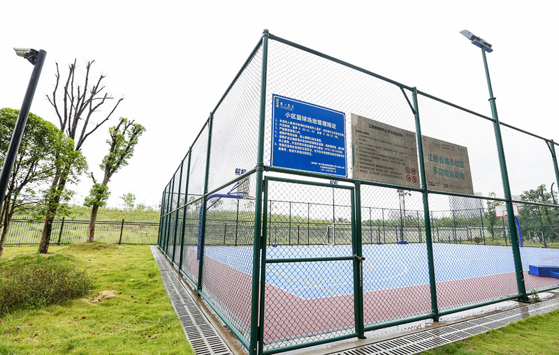 懸浮拼接地板籃球場