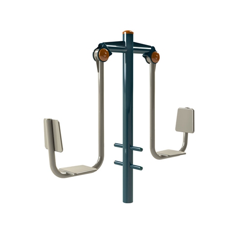 戶外健身器材-二位坐蹬訓(xùn)練器