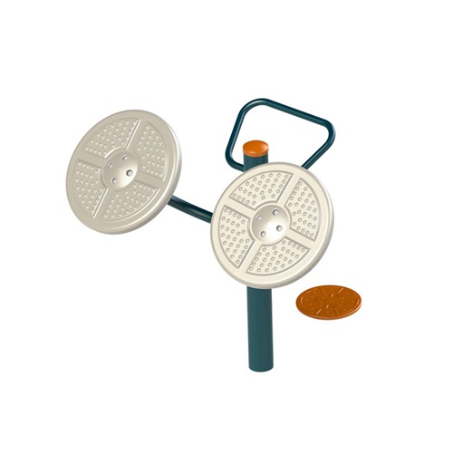 戶外健身器材-扭腰揉推器