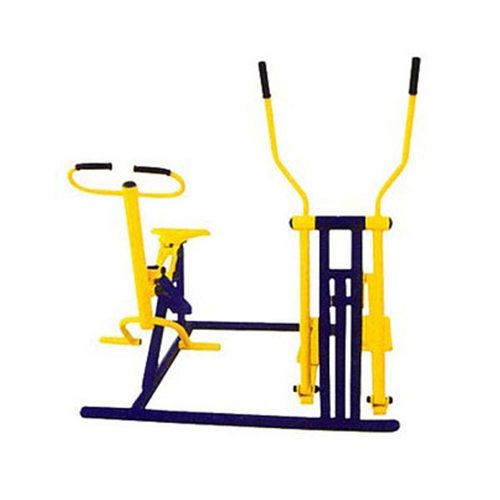 健身器材-單橢單健組合