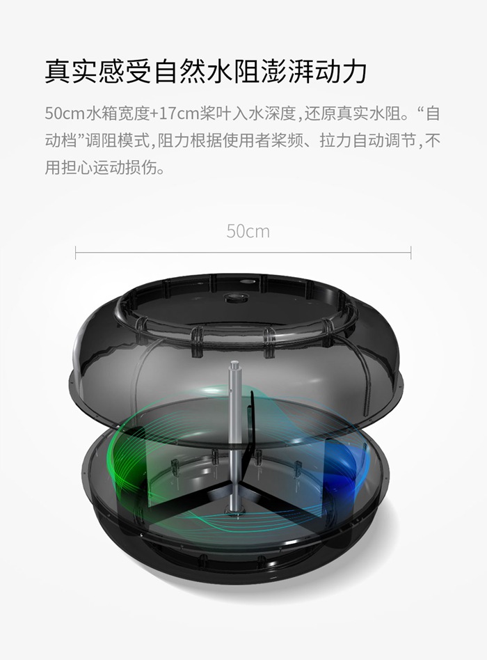 室內(nèi)健身器材-莫比劃船器