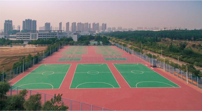 場(chǎng)地場(chǎng)館建設(shè)-硅PU運(yùn)動(dòng)球場(chǎng)