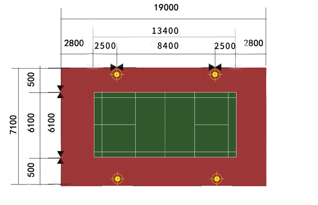 羽毛球場燈光-羽毛球場燈光布置