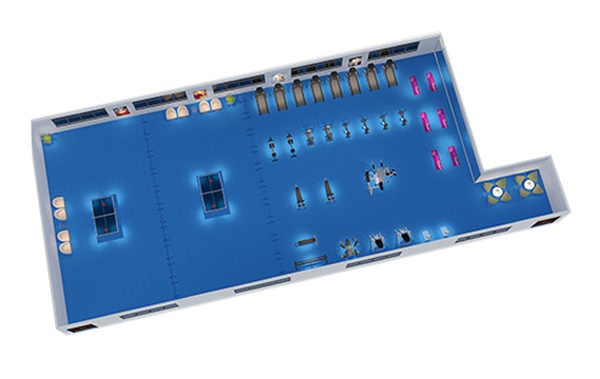 150平方健身房配置方案-廣西快盈VIII體育健身器材有限公司 150平方健身房配置方案-廣西快盈VIII體育健身器材有限公司