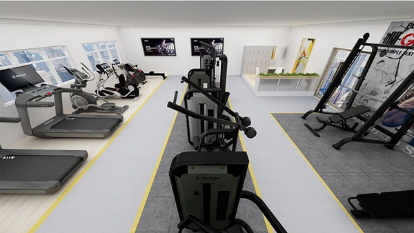 100平方健身房配置方案-廣西快盈VIII體育健身器材有限公司