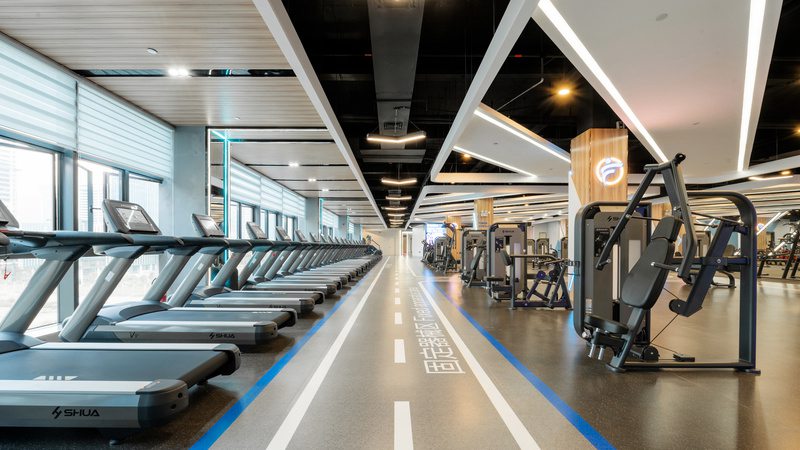 南寧富必達(dá)健身會所-有氧區(qū)