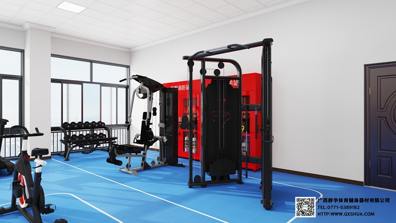 86m2企事業(yè)單位健身房 解決方案